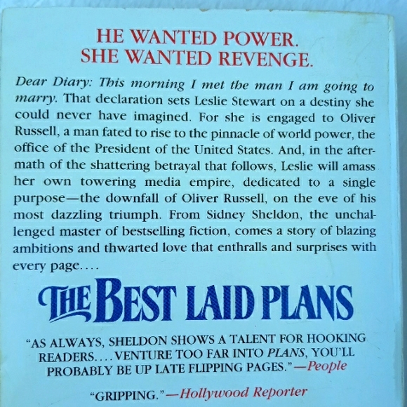 Vintage Sidney Sheldon paperback books, If Tomorrow Comes, The Best Laid Plans - Picture 3 of 9